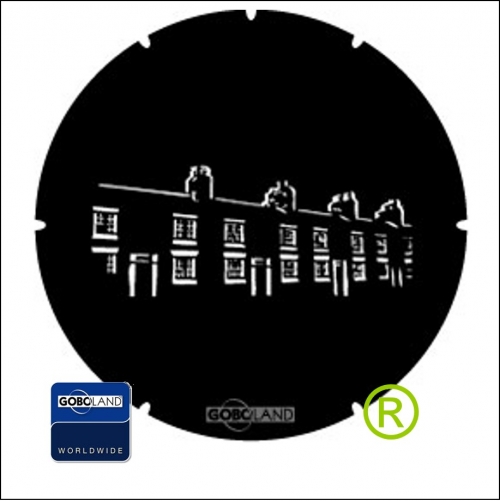 Rijtje Huizen Gobo A Size 