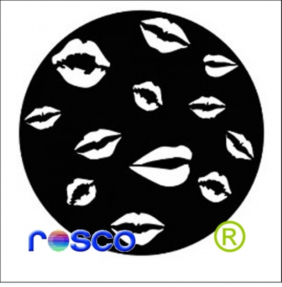 lippen mondjes gobo B-size 78674