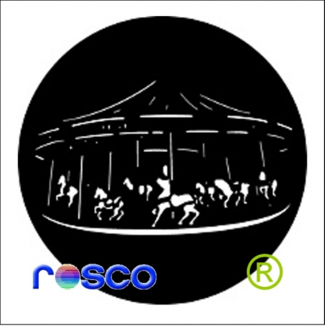 Carousel Draaimolen Gobo Size-B 334