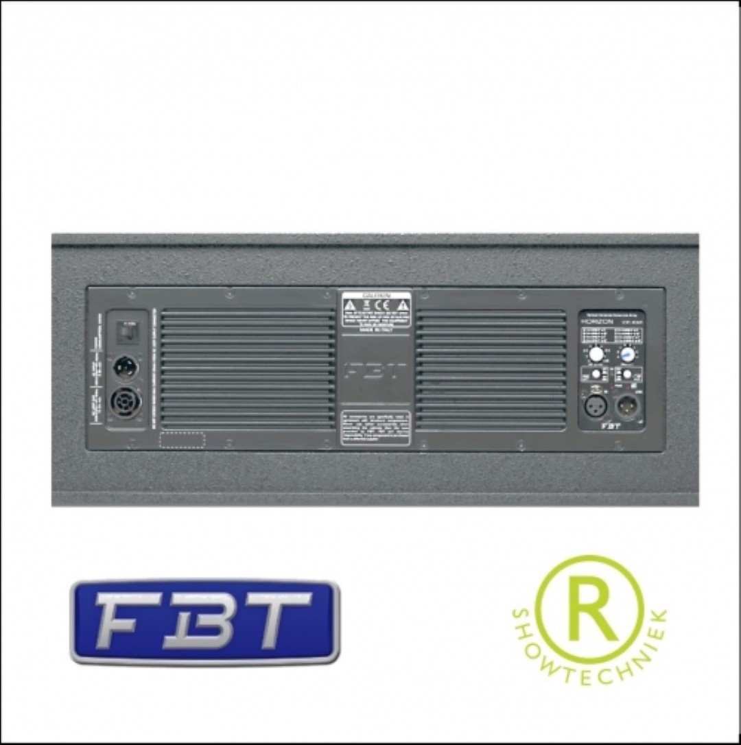Actieve line array luidspreker VHA406A - Vertical Horizontal Array 4x 6inch en 1,4 inch 900watt RMS