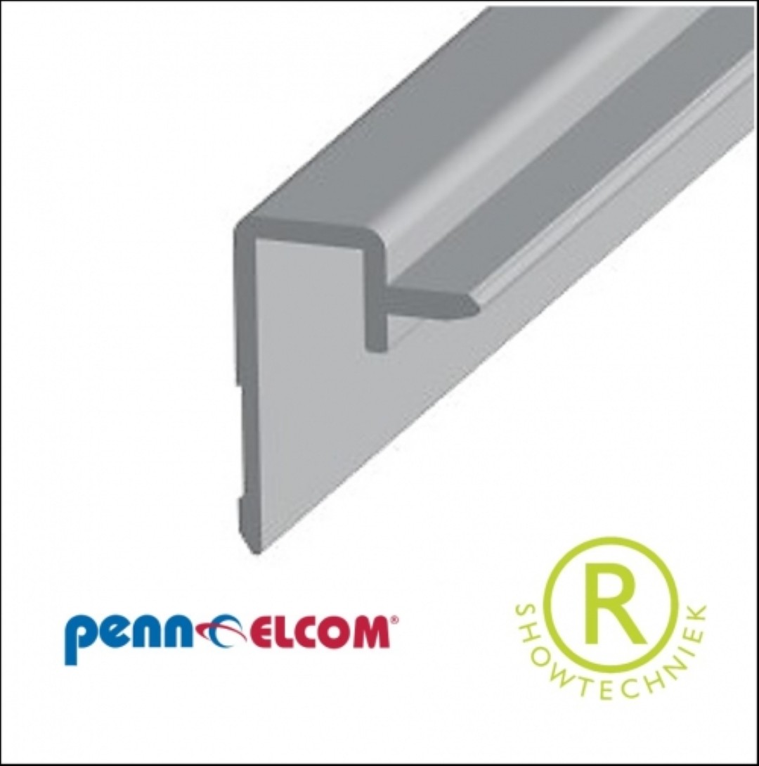 Slam Lid dekselprofiel voor 10mm EG-0491 per meter