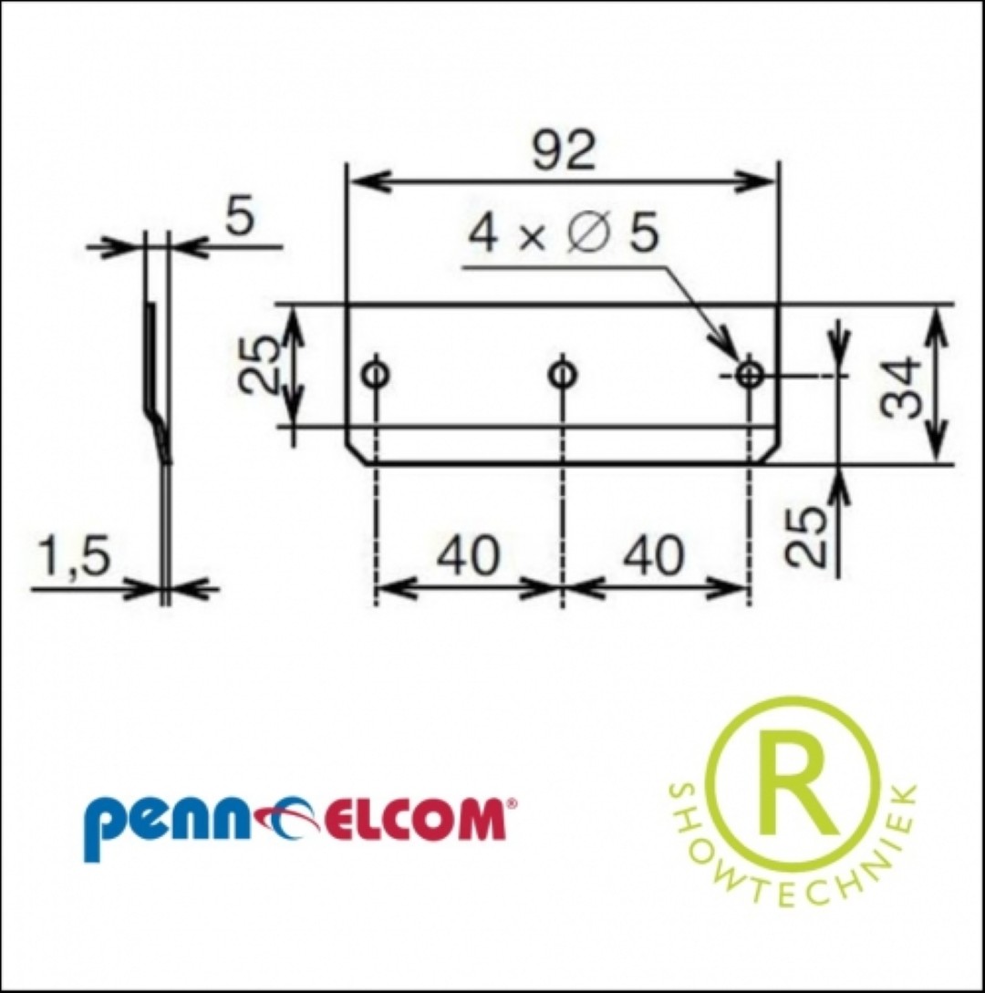 Slam Lid dekselhaak P2472