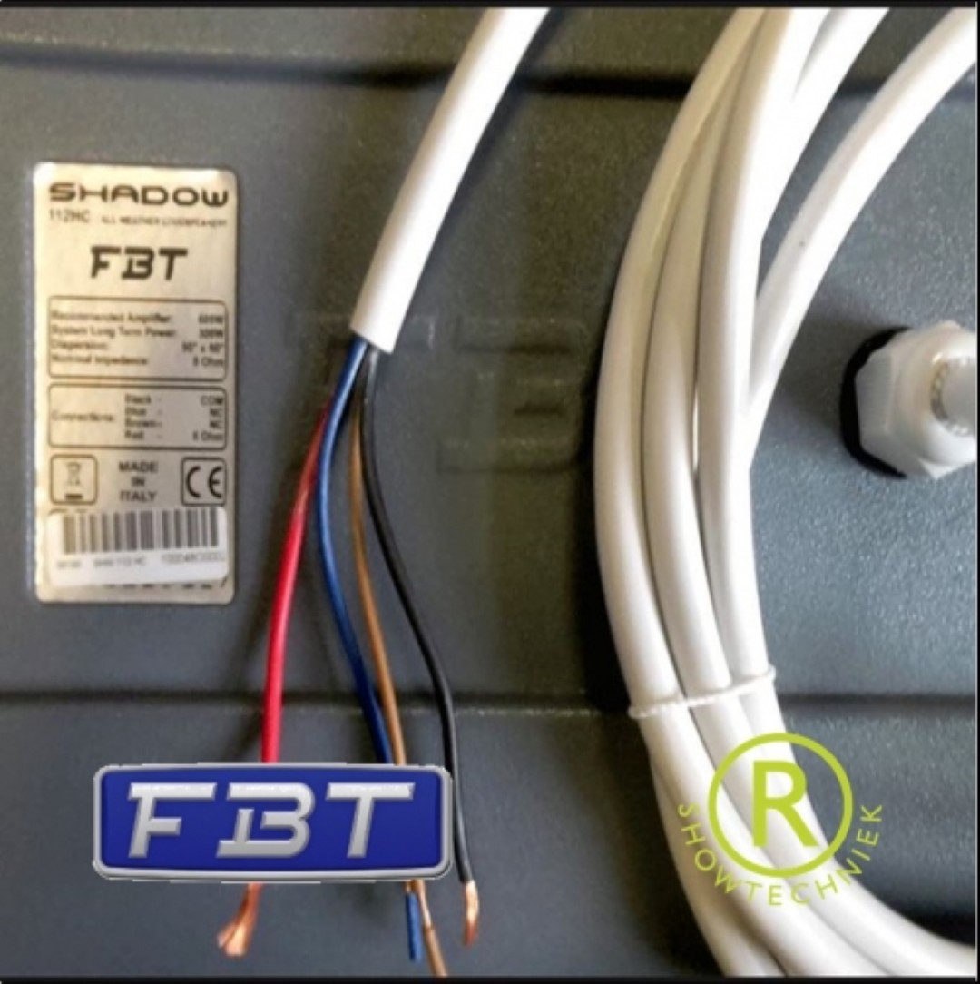 Outdoor coax 8 inch geluidsbox SHADOW 108 CT