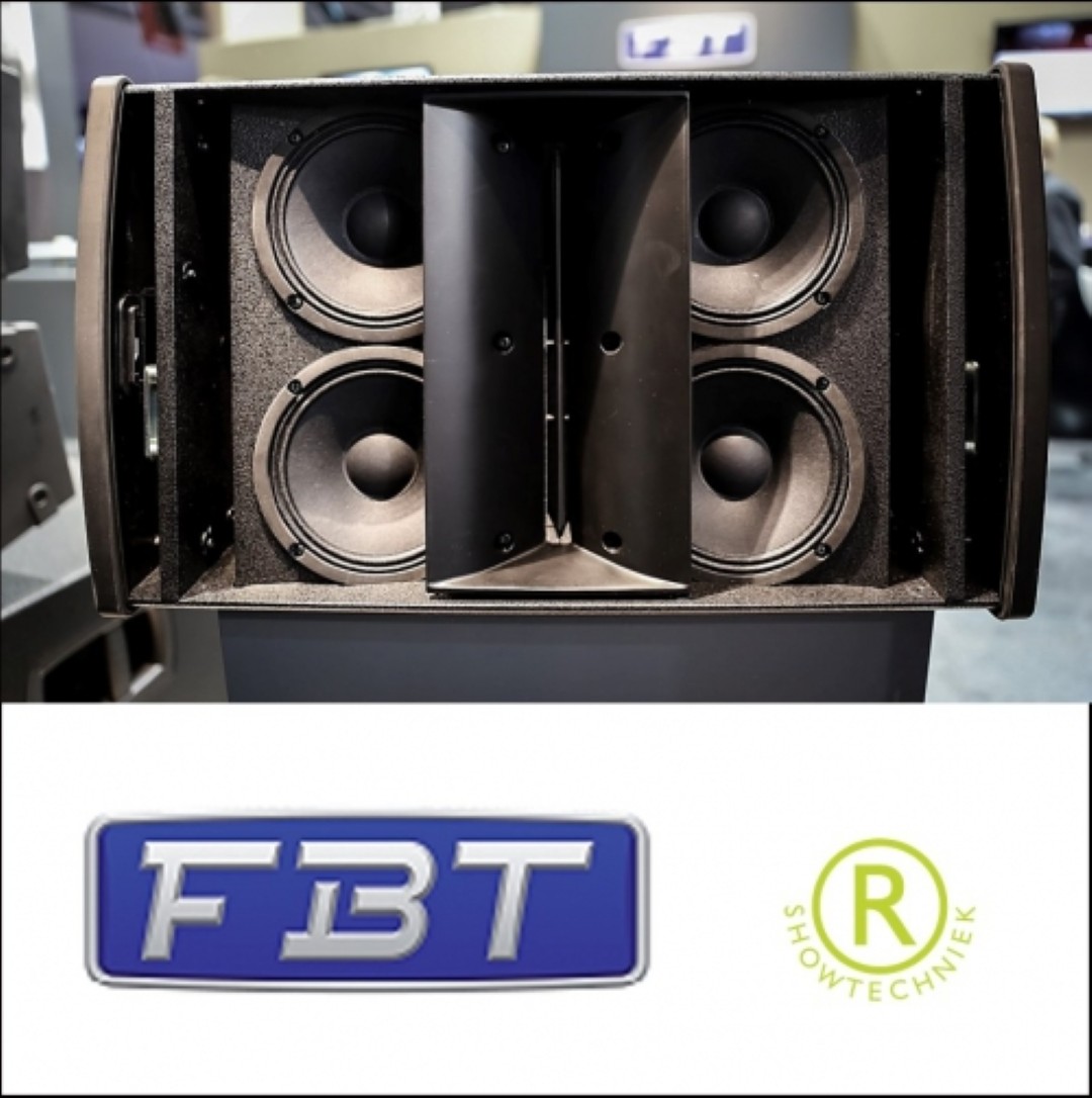 Actieve line array luidspreker VHA406A - Vertical Horizontal Array 4x 6inch en 1,4 inch 900watt RMS
