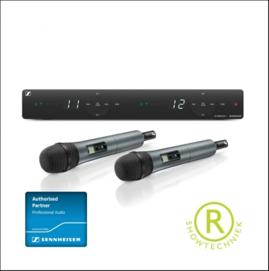 Dual draadloze handzendermicrofoonset XSW1-835 DUAL