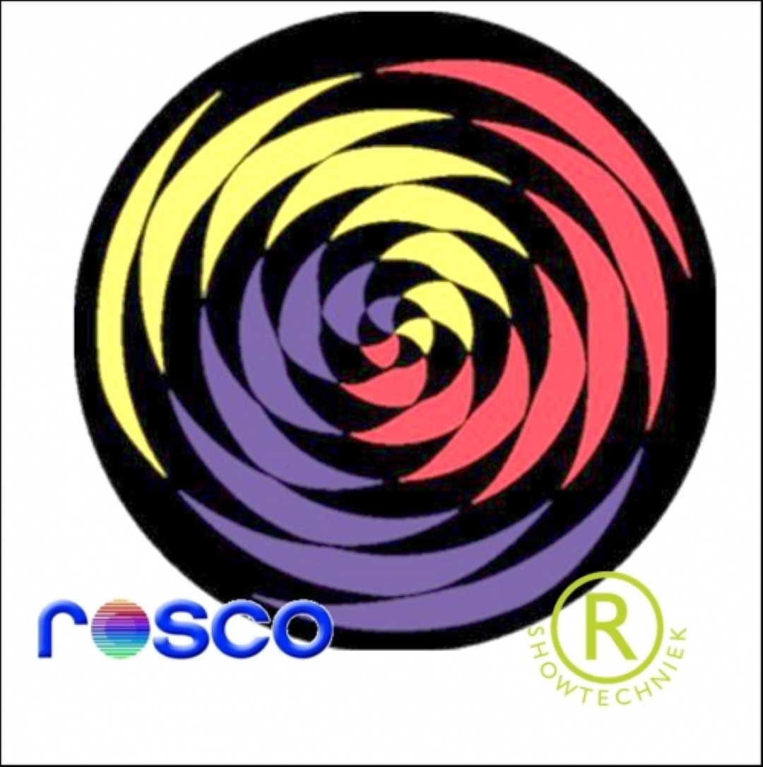 Gobo Costum Made multi kleuren naar eigen ontwerp Multi Colour Glass