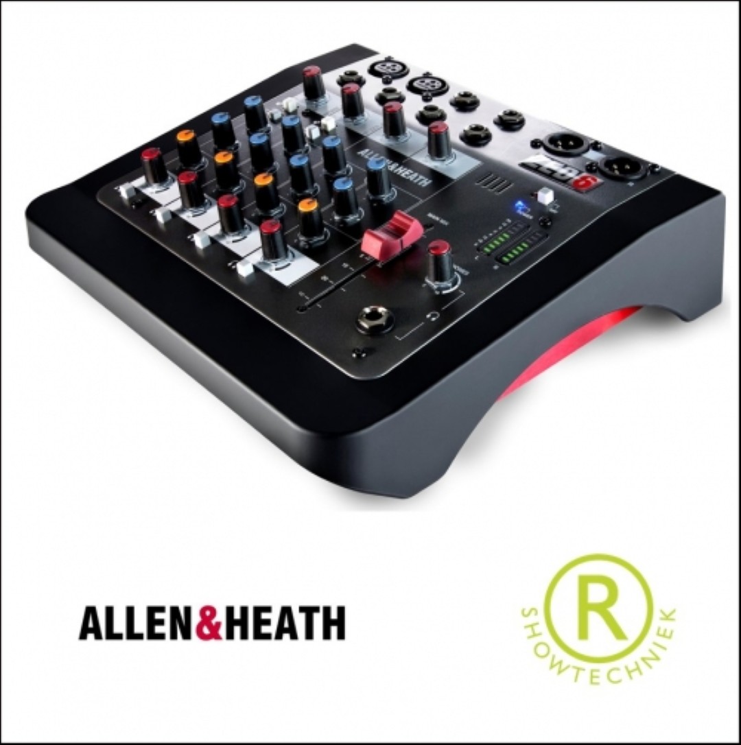 ZED6 Compacte 6-ingangen analoge mixer - huren