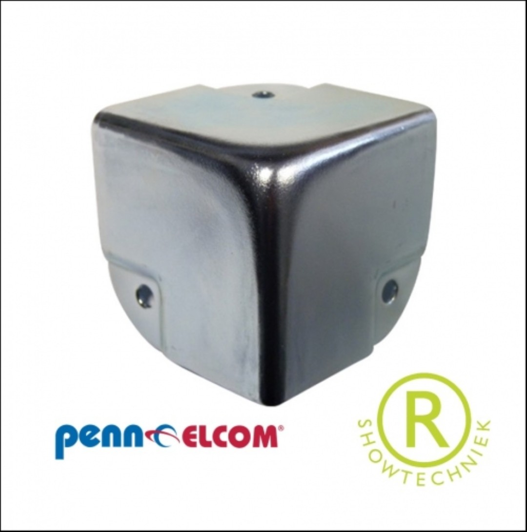 Platte hoek met verzet 53,5 mm C0697z Flightcase hoek