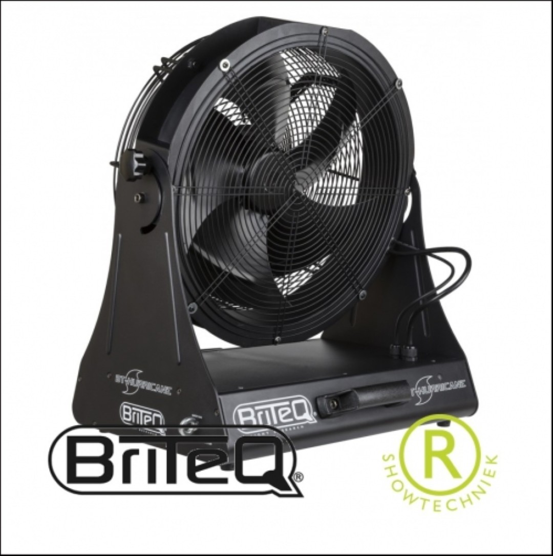 Windmachine DMX en Manuel BT-HURRICANE