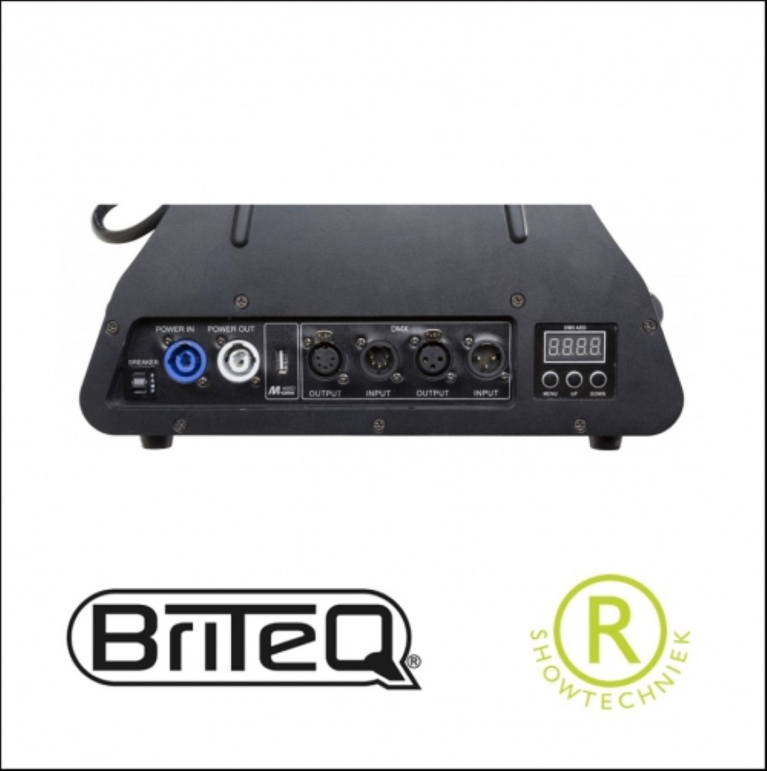 Windmachine DMX en Manuel BT-HURRICANE