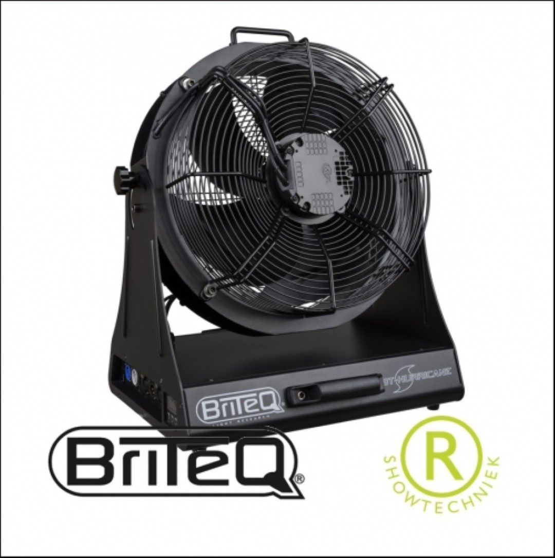 Windmachine DMX en Manuel BT-HURRICANE