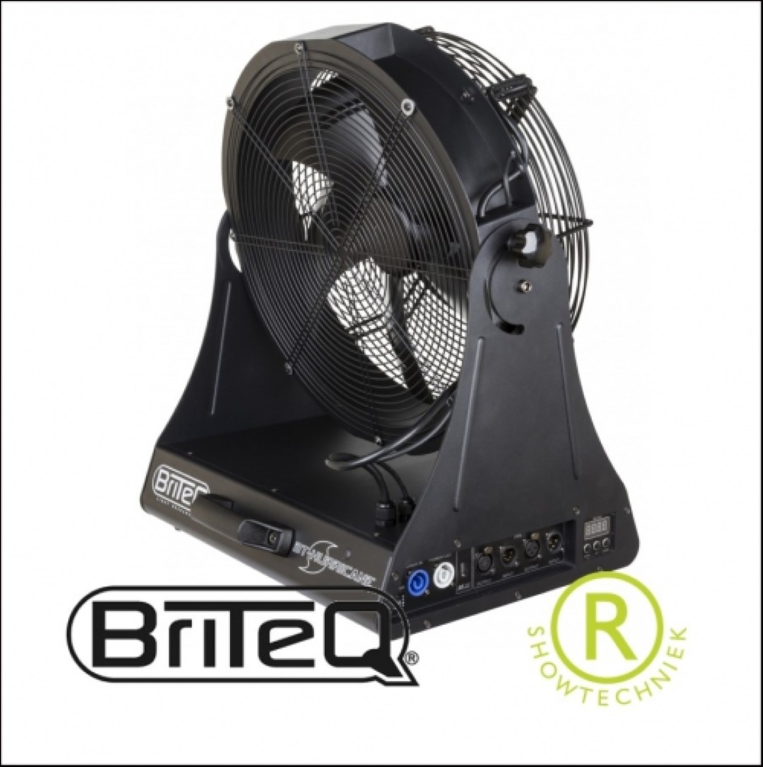 Windmachine DMX en Manuel BT-HURRICANE
