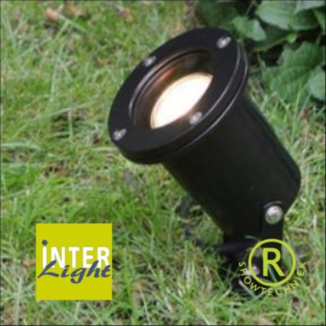 Tuinspot met losse grondspies compleet met philips 3,9watt LEDlamp