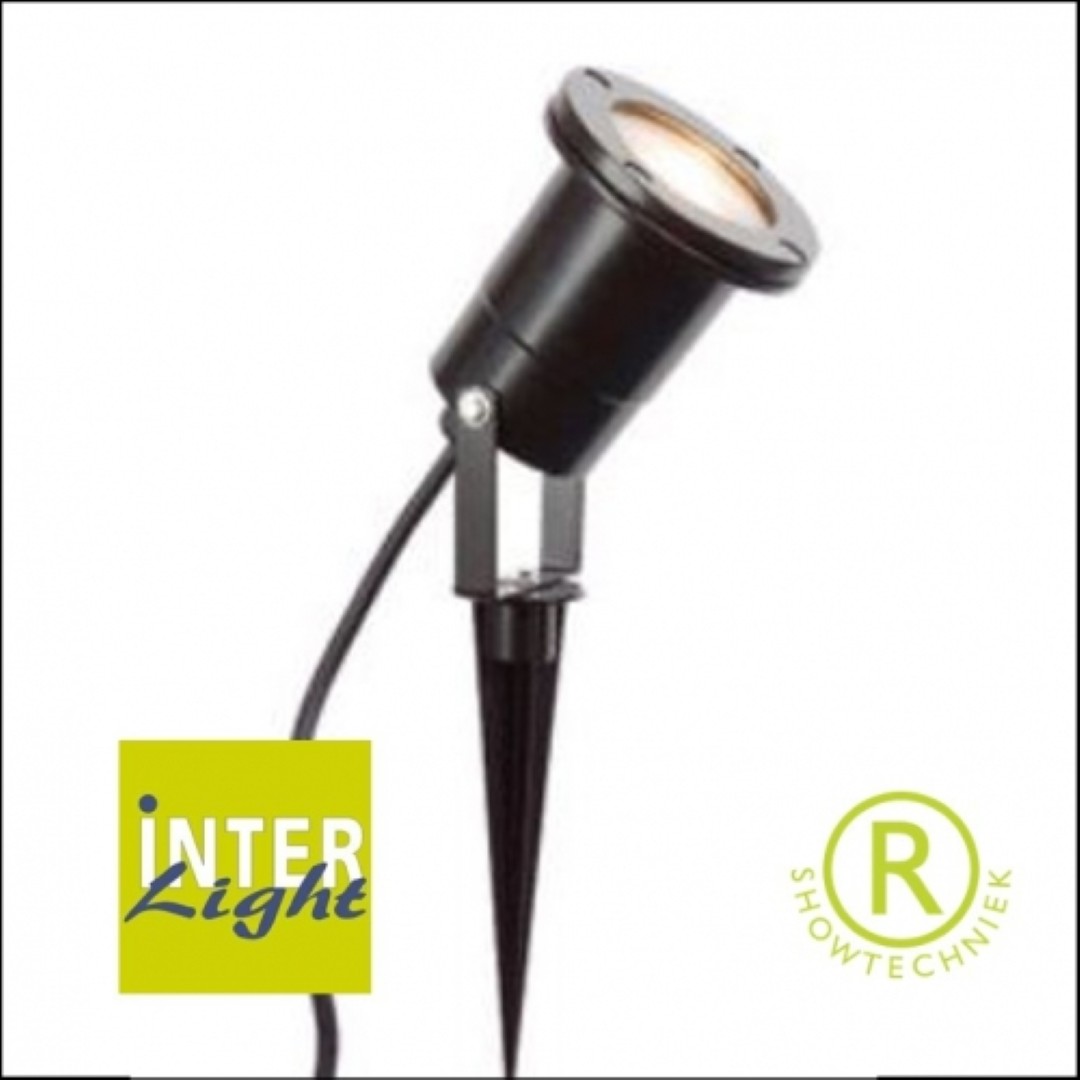 Tuinspot met losse grondspies compleet met philips 3,9watt LEDlamp