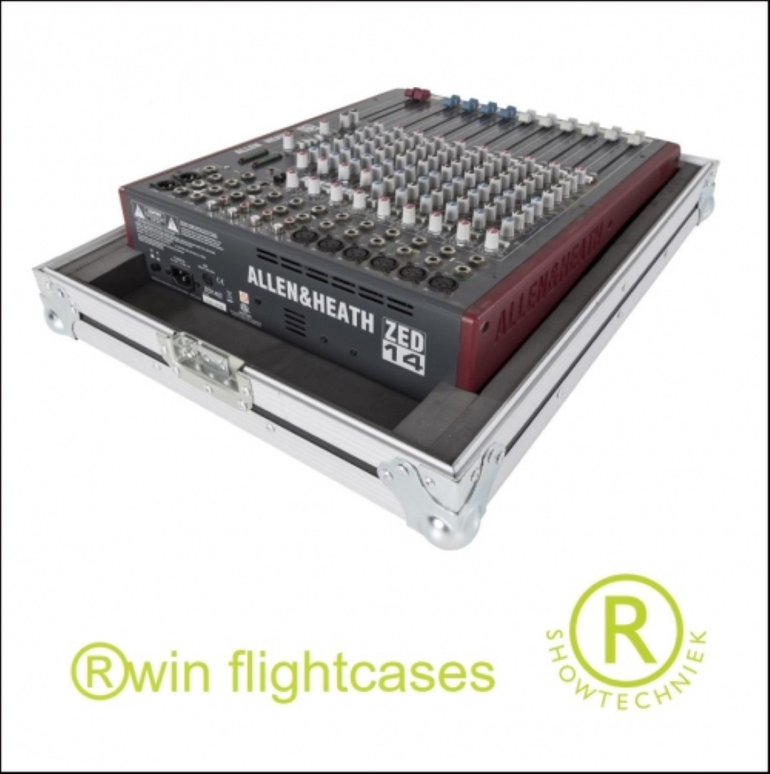 Kunststof flightcase voor ZED16FX
