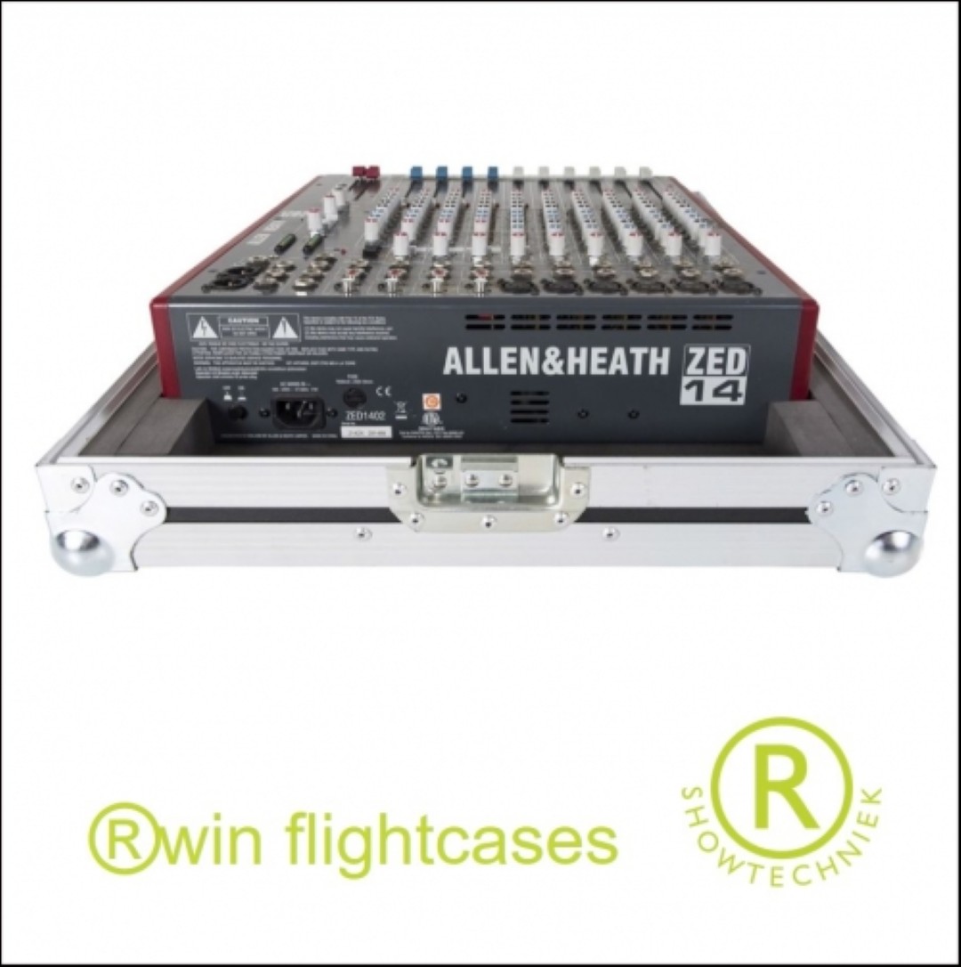 Kunststof flightcase voor ZED16FX
