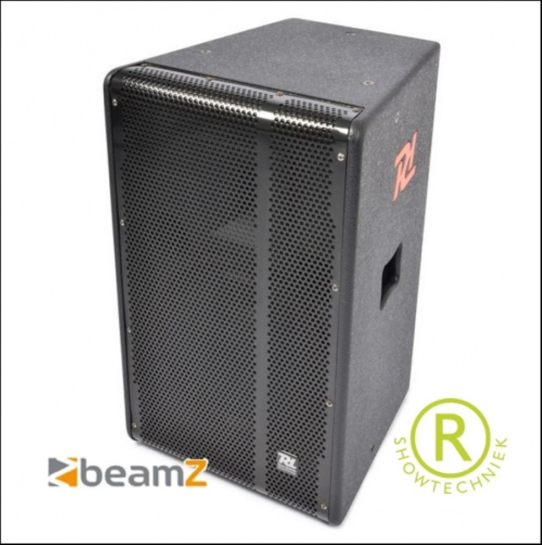 Geluidsbox 12 inch 400 watt RMS 128 dB Piek Zwart