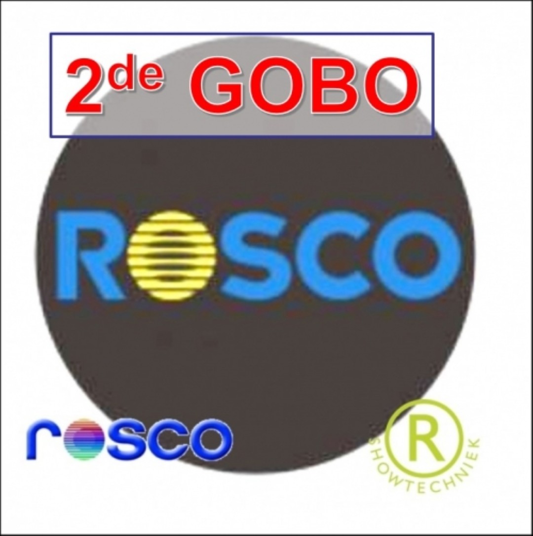 Gobo Costum Made 3 kleuren naar eigen ontwerp Three Colour Glass 2de Gobo KOPIE