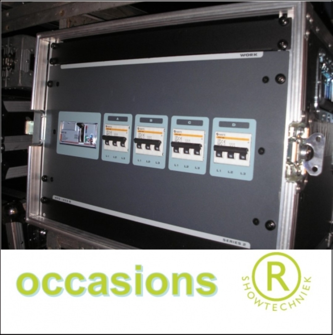 Krachtstroomverdeler 125 ampere in en 4 x 63 ampere uit Work WPD 1253B