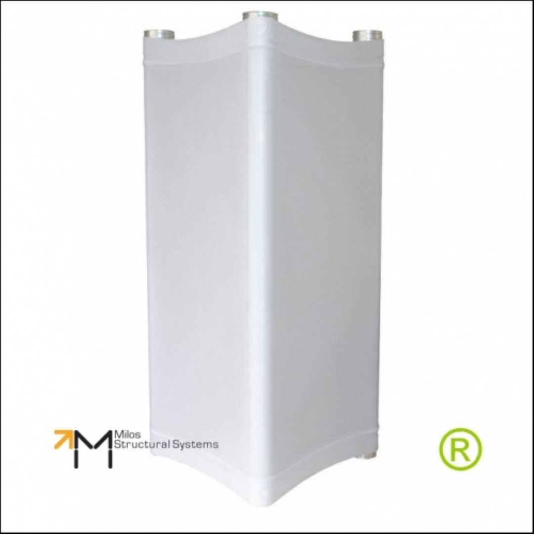 TrussSleeve Truss Hoes Driehoektruss 1 meter wit