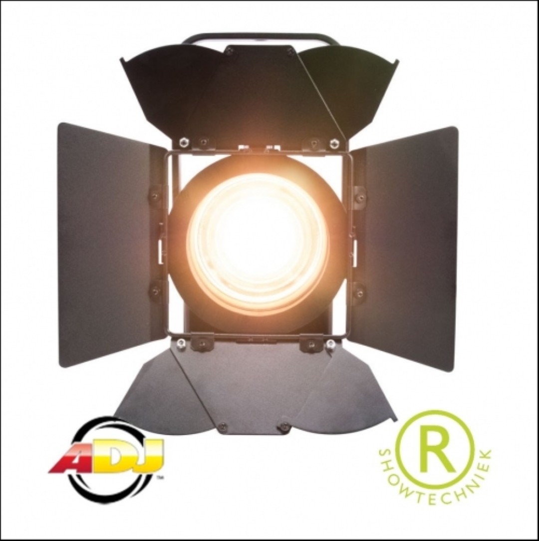 Kl Fresnel 4 Led schijnwerper zoom 50 watt met kleppen