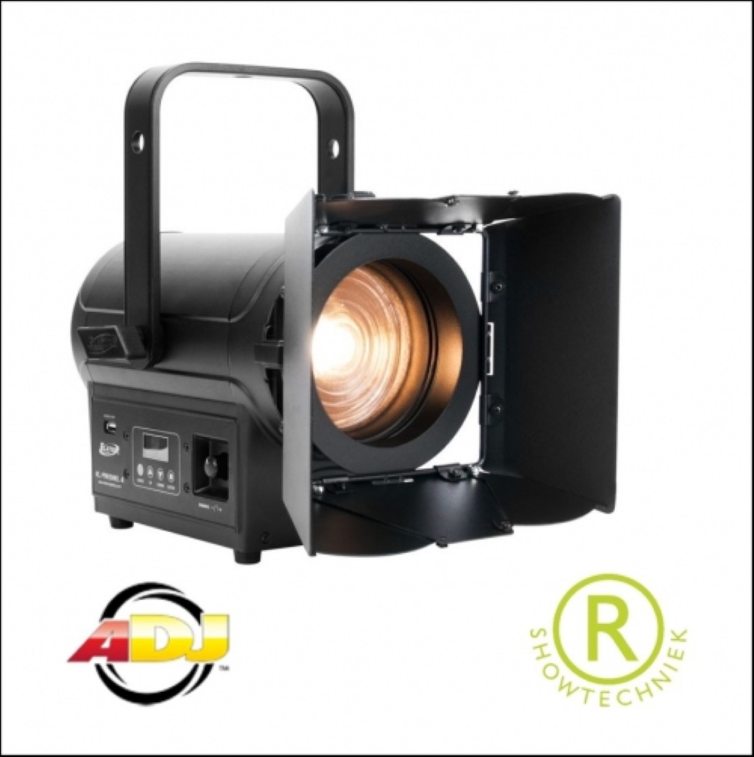 Kl Fresnel 4 Led schijnwerper zoom 50 watt met kleppen