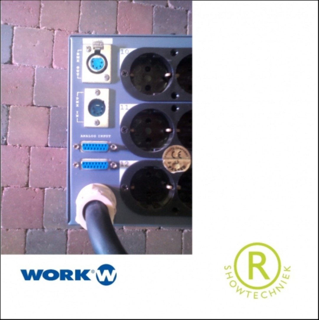 Dimmerpack 12 kanalen huren elk 2500 watt Work D40K