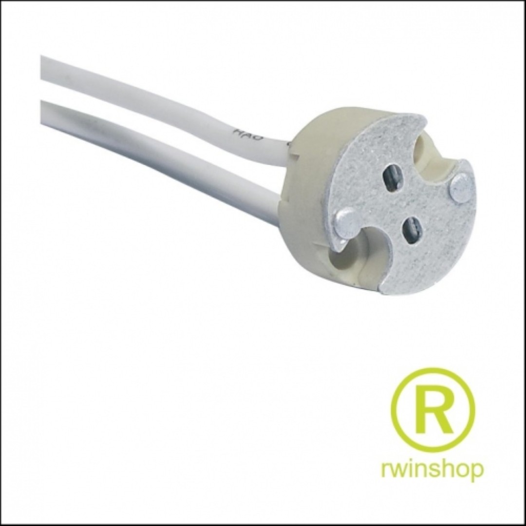 G-6.35 fitting socket met sileconen aansluitsnoer