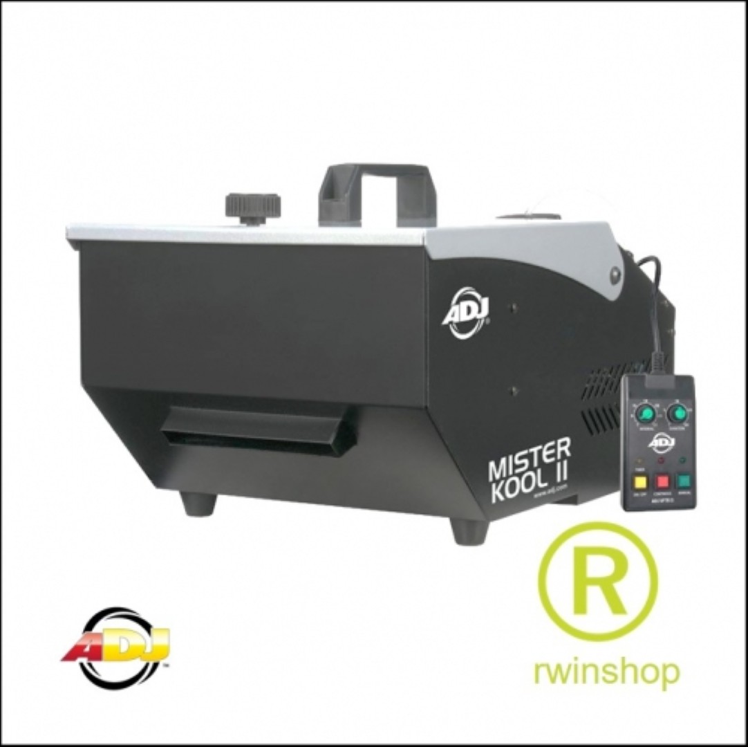 Laaghangende mist rookmachine Mister Kool II Low Smoke koudijs - Huren
