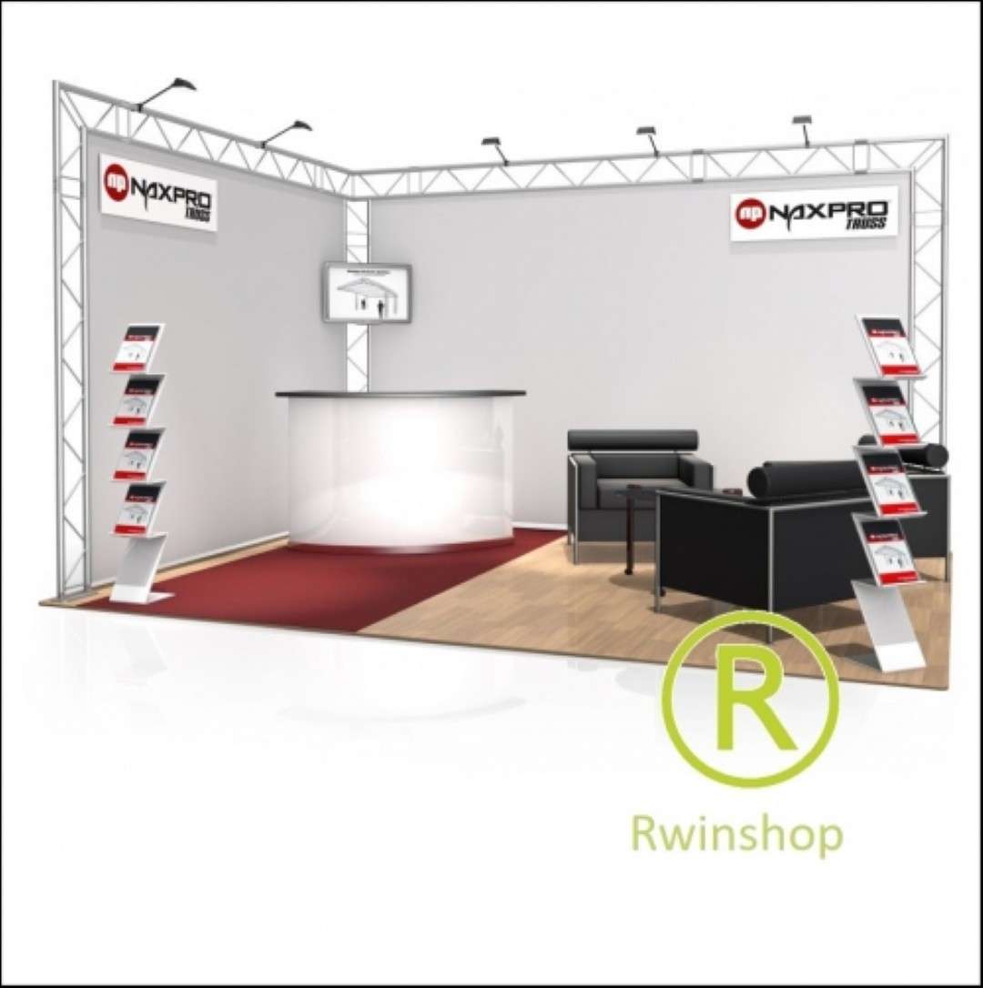 Beursstand Trusstand Hoekstand FD 22 - 3 x 4 x 2,5 m hoog