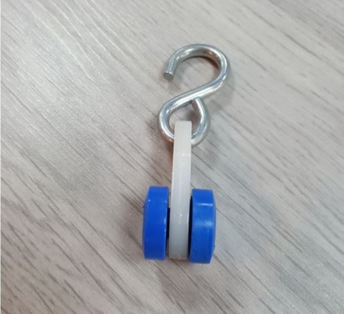 Runners Gordijnrail blauw