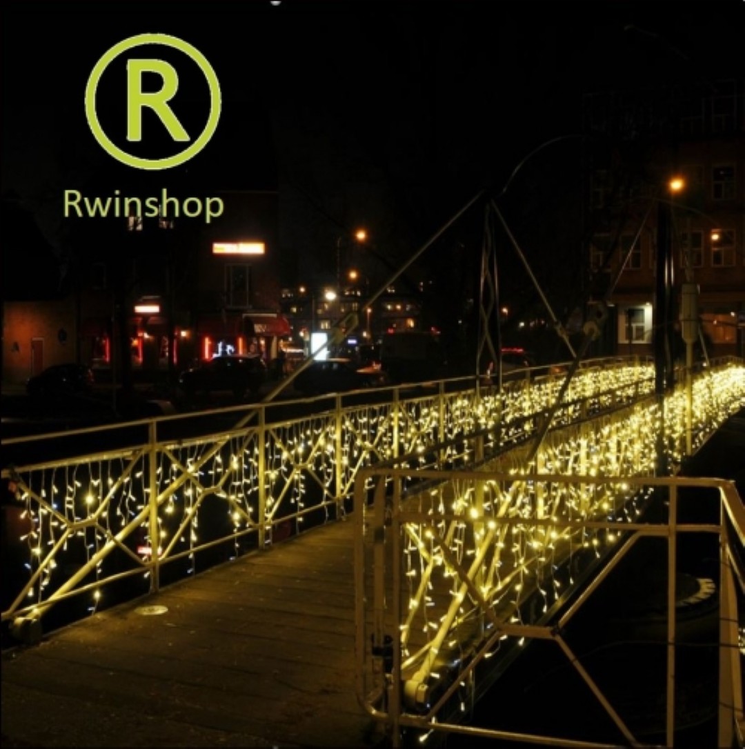 Ijspegellampjes huren warmwit 50cm hoog 3 meter lengte