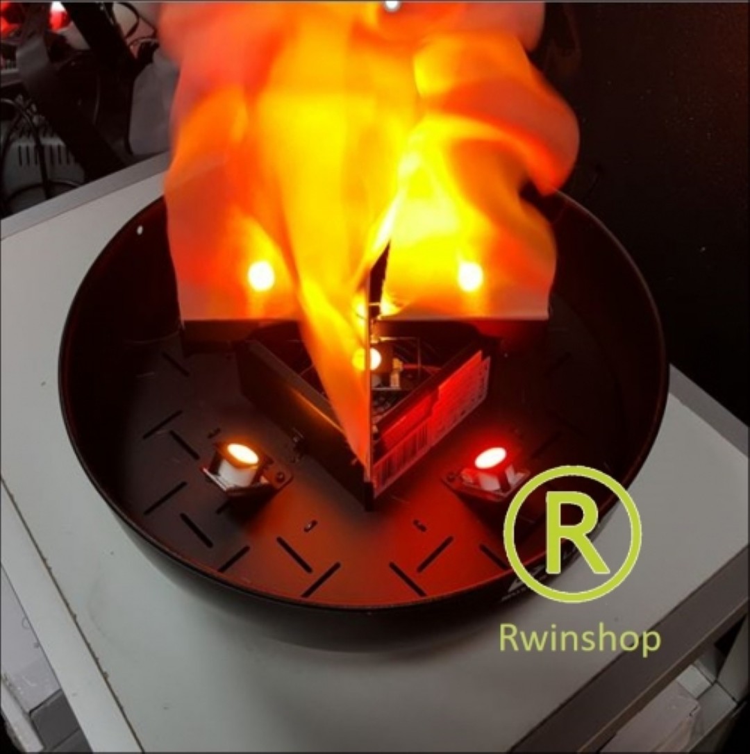 LED virtual flame