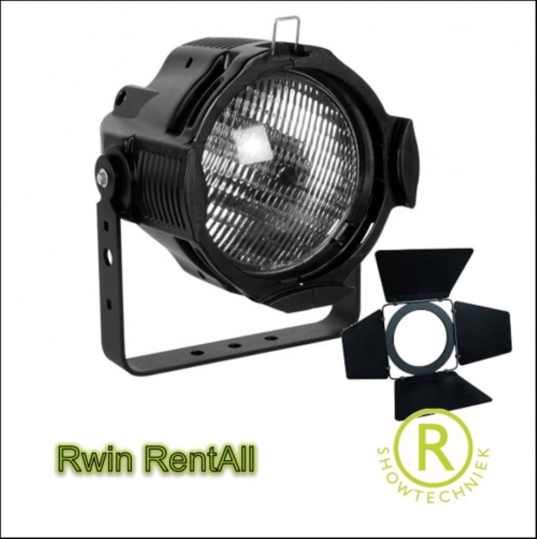Multipar huren - zoom 64 met Barndoor 575watt