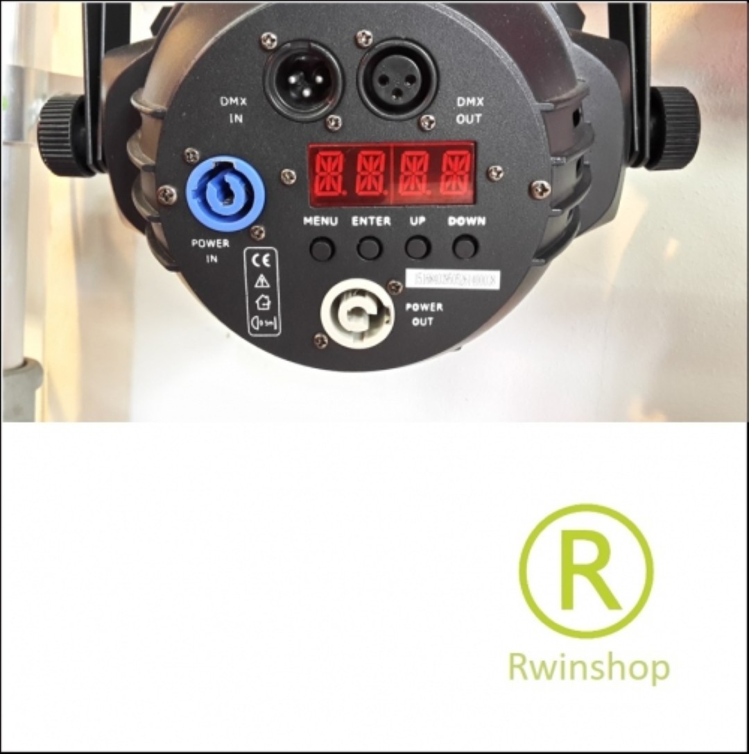 COB multipar 150 watt met barndoor