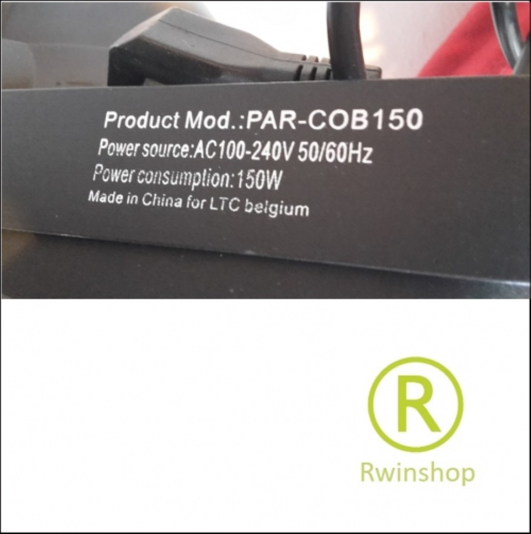 COB multipar 150 watt met barndoor