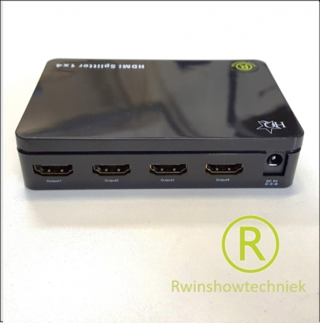 HDMI splitter huren - 1 in 4 uit