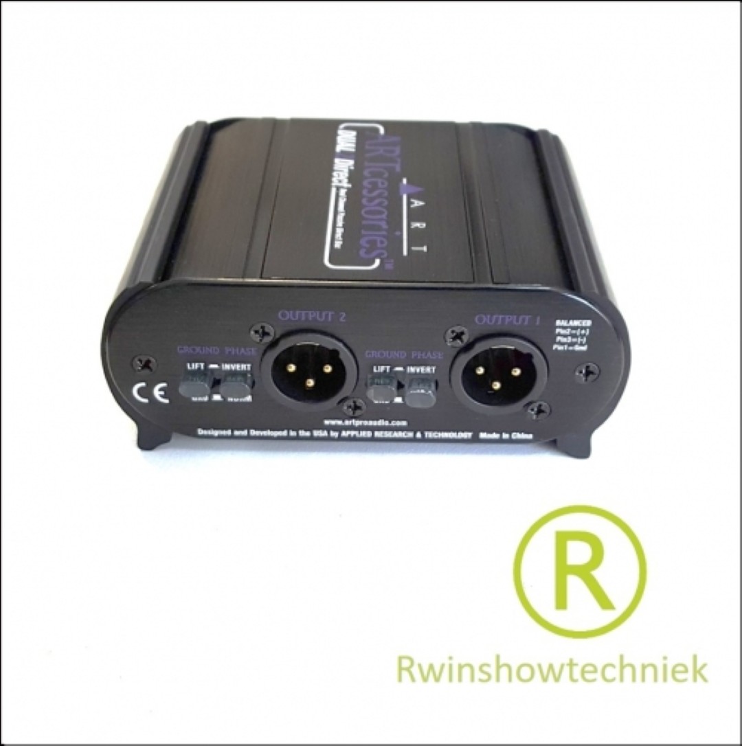 DI box huren - stereo laptopaudio