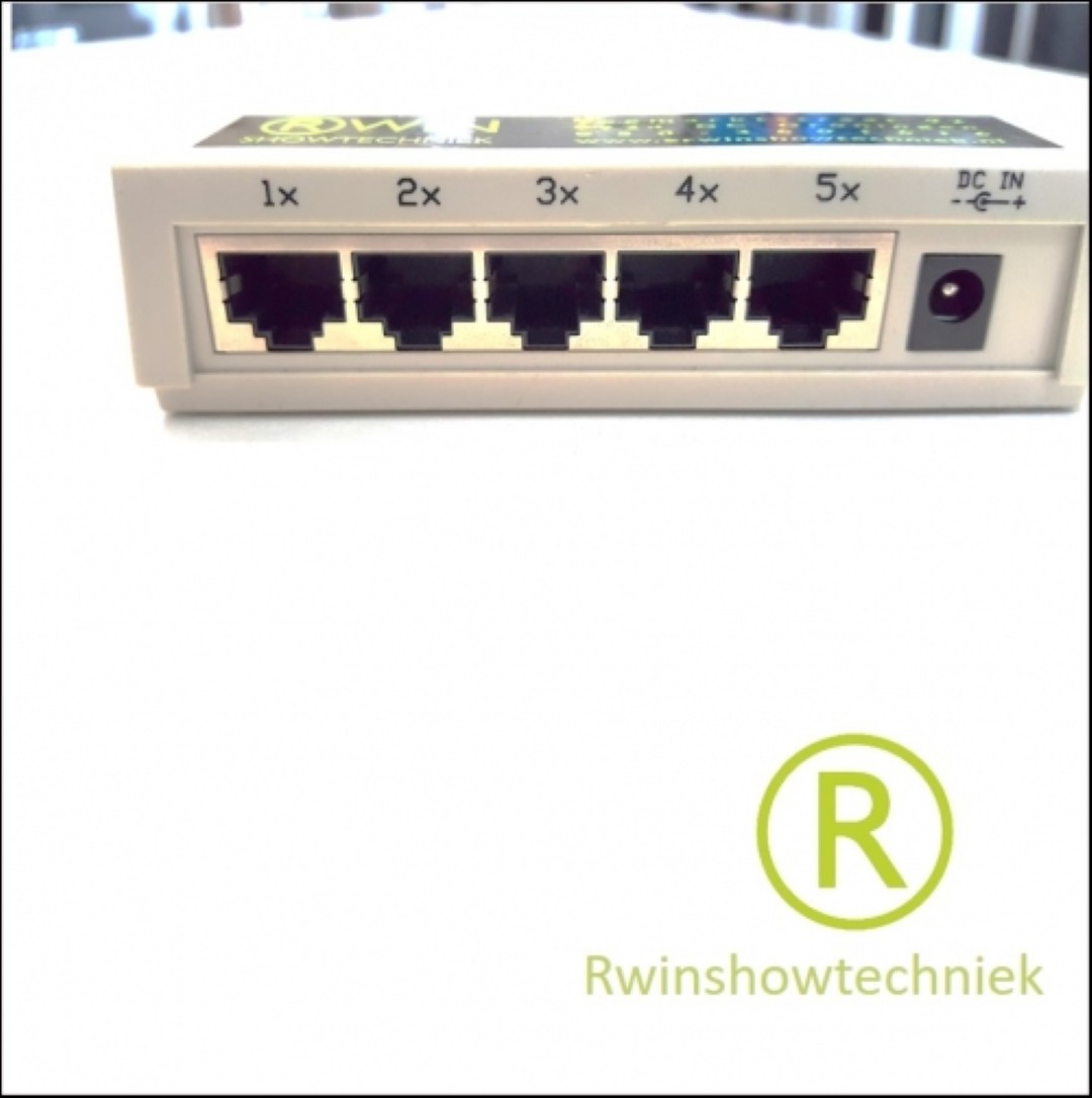 Ethernet Switch huren -5 poorten E.tech