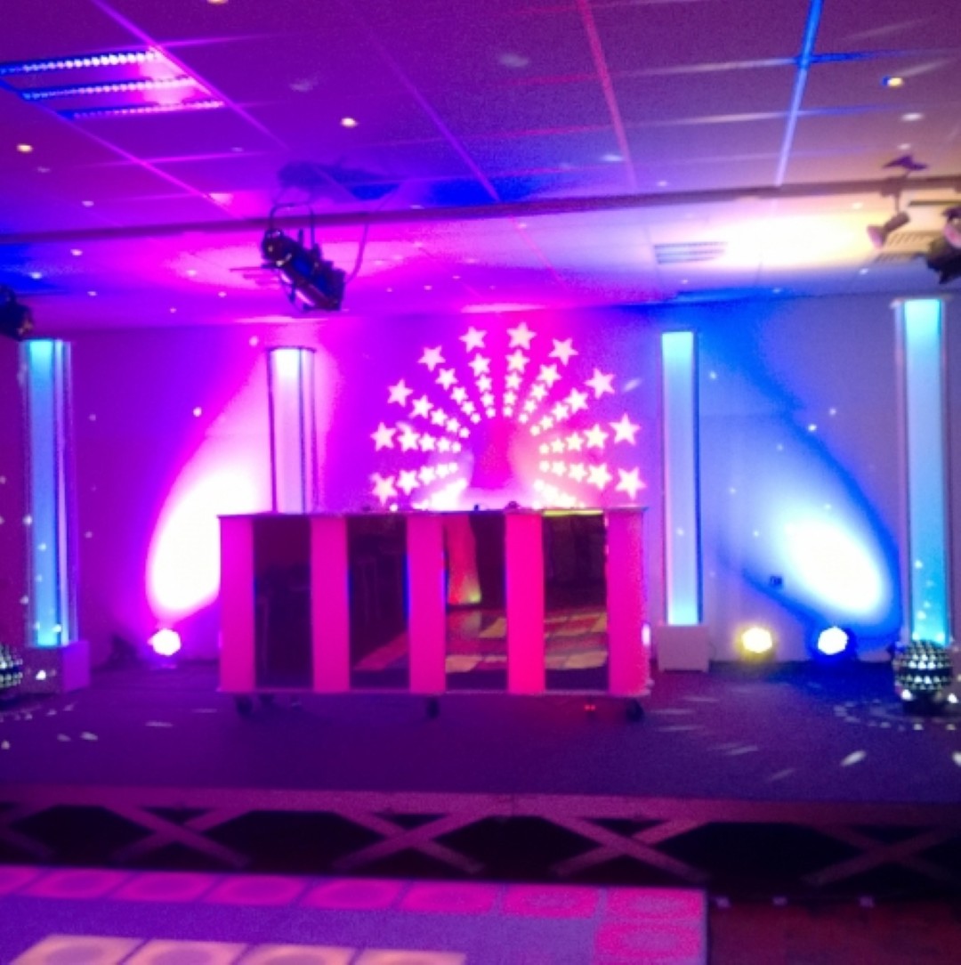 DJ Booth Mirror-Lights - huren