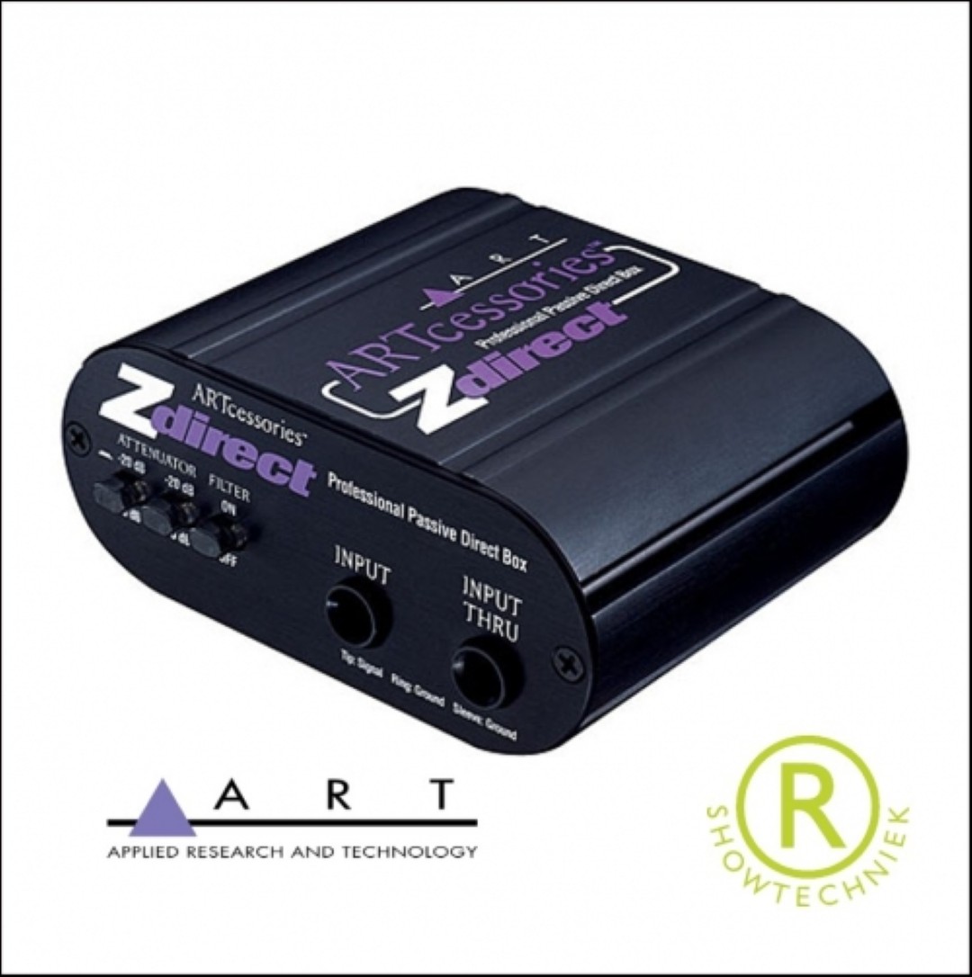 ZDirect DI-box voor band passieve direct-input verhuur