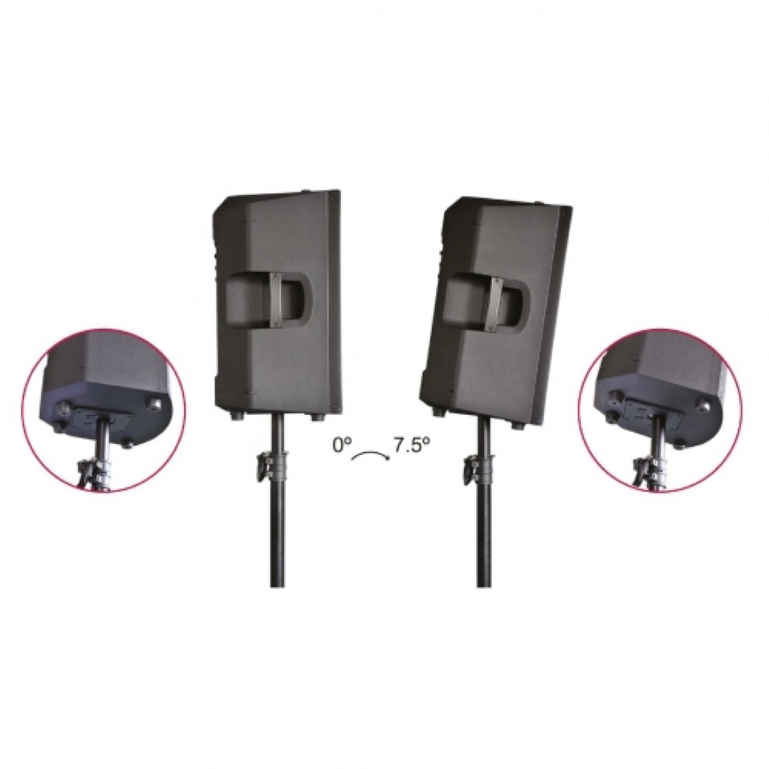 Geluidsbox Actief 12 inch 400 watt RMS 123 dB Piek DSP