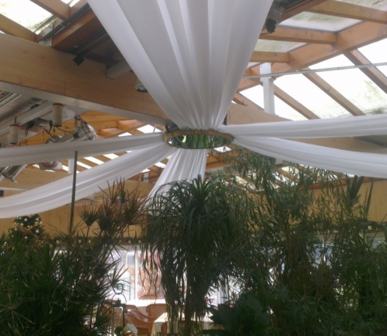 gedrapeerd plafond draperie plafond huren