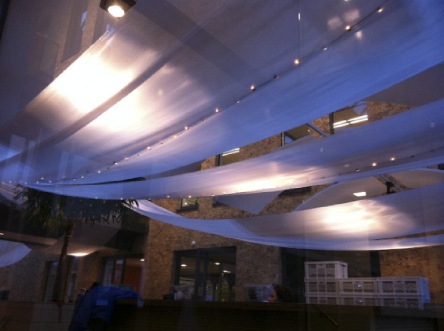 gedrapeerd plafond draperie plafond huren
