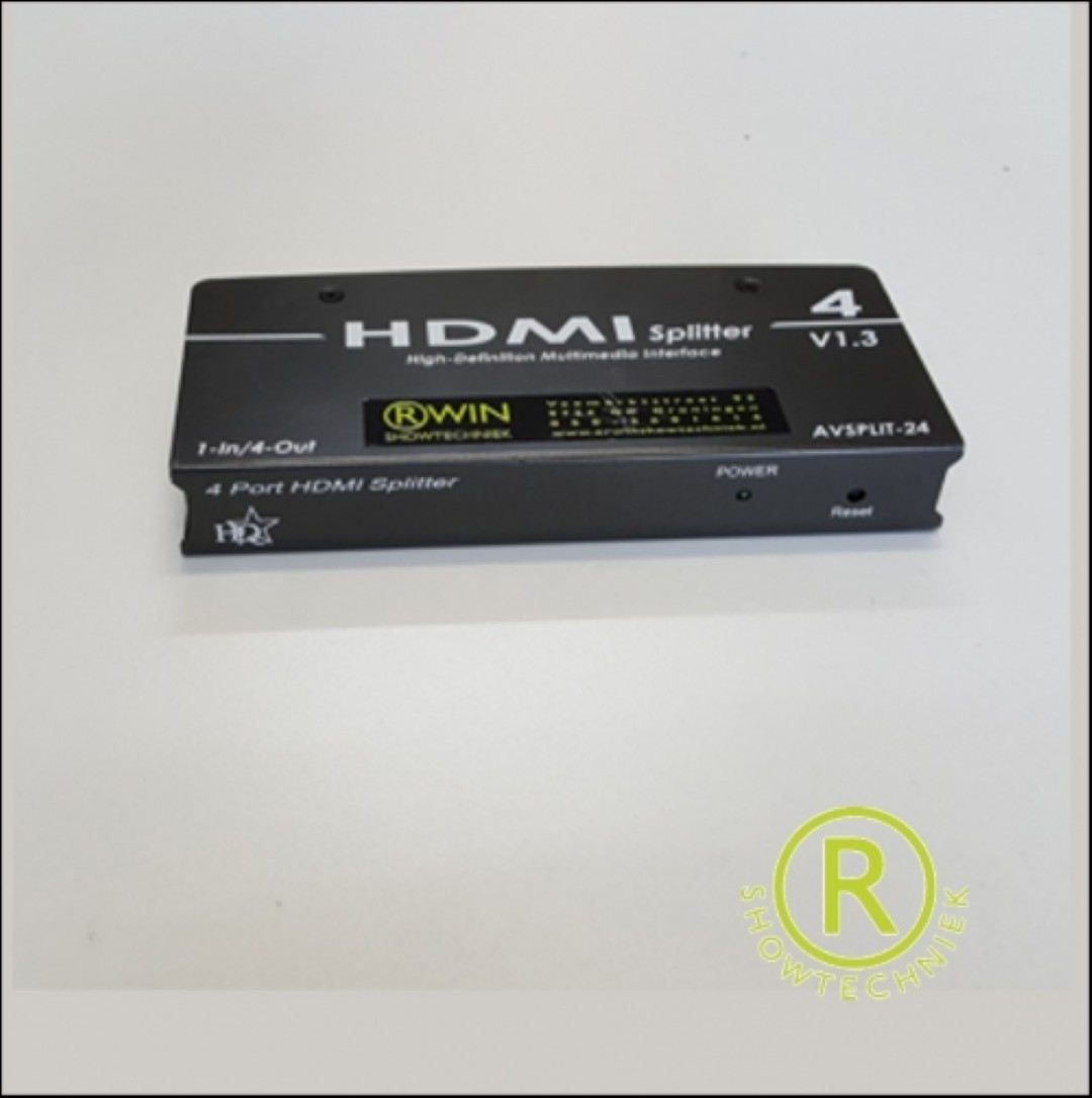 HDMI-splitter huren - 1 in en 4 uit AVsplit 24