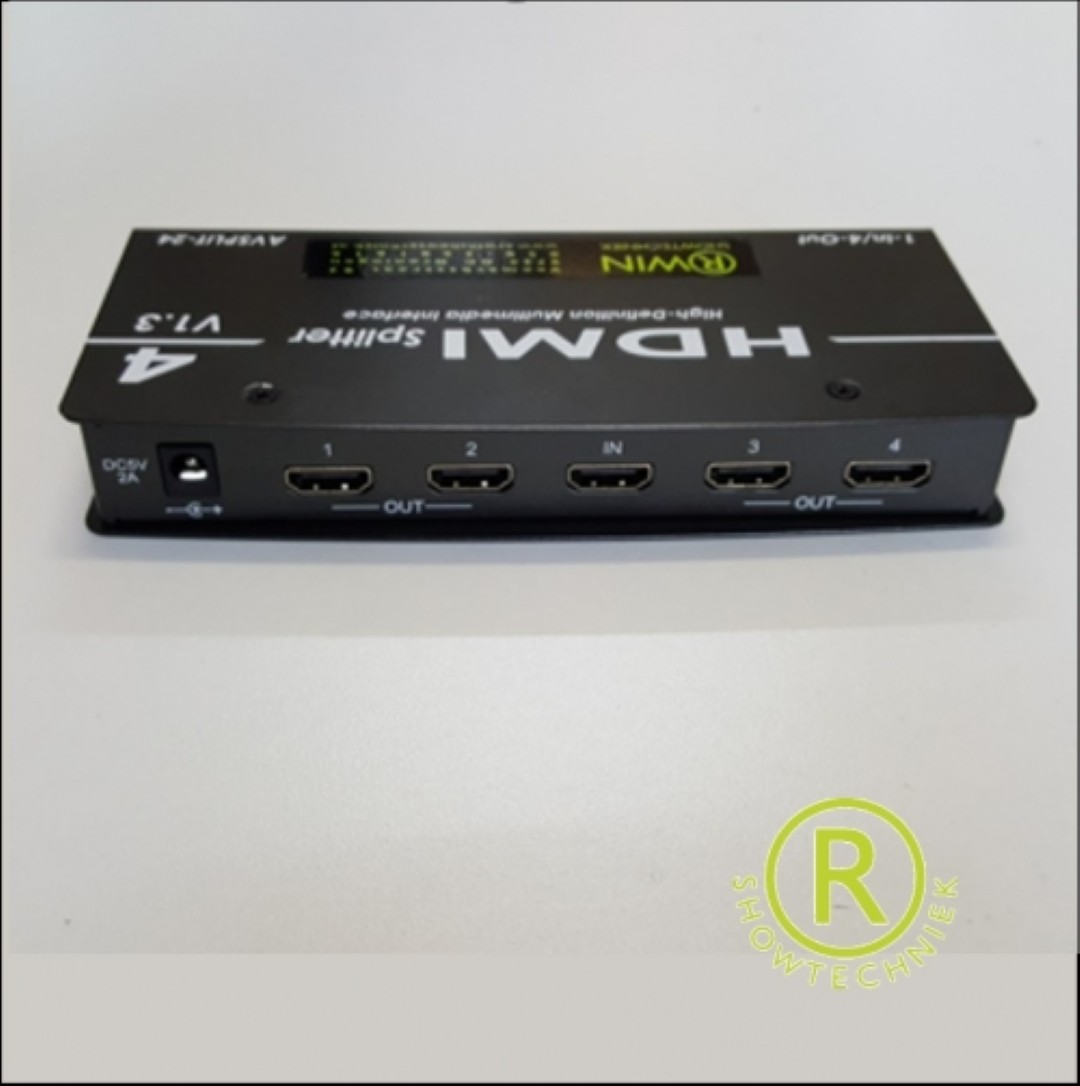 HDMI-splitter huren - 1 in en 4 uit AVsplit 24