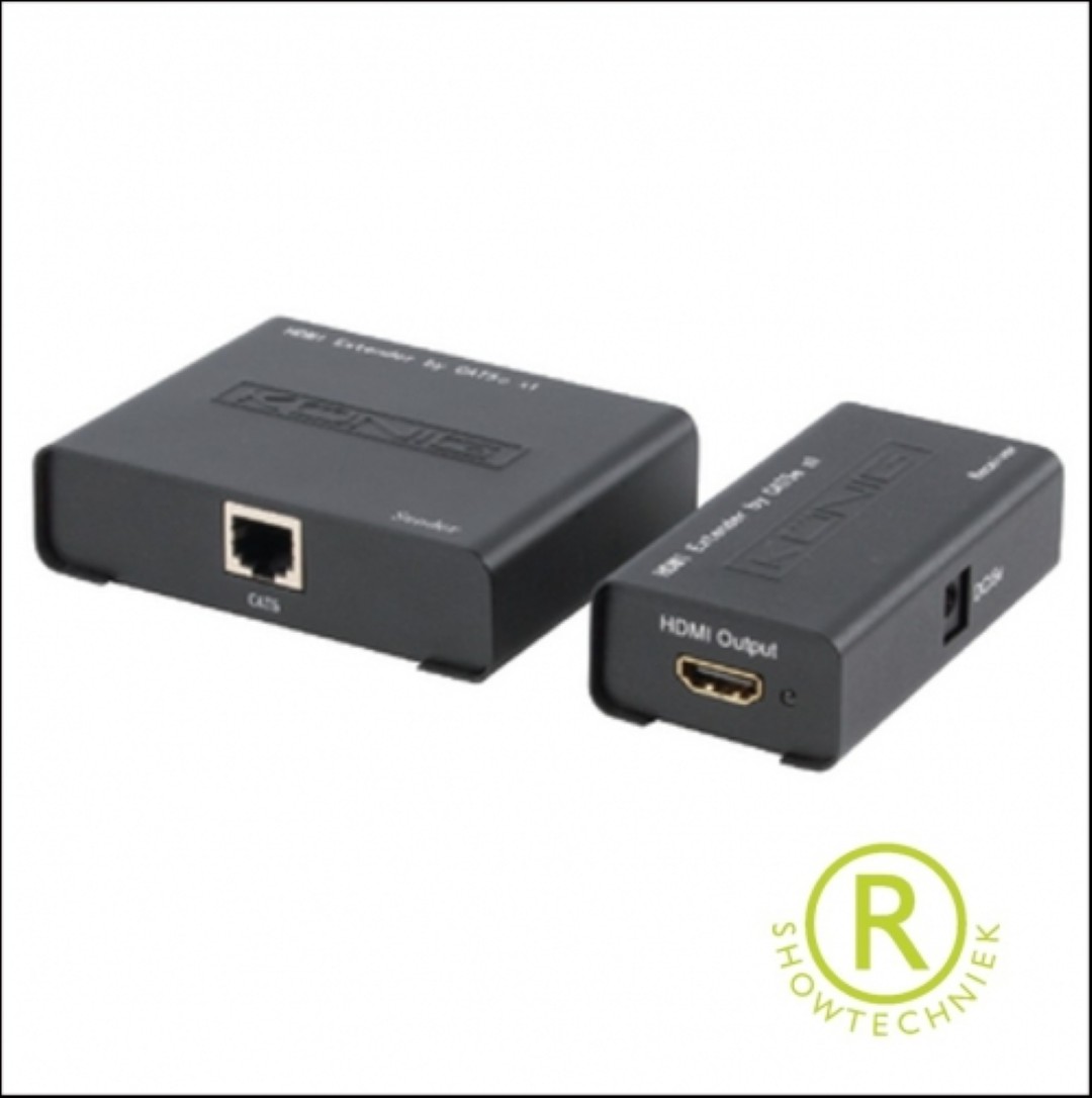 HDMI signaalversterker via cat5 KN HDMI REP25