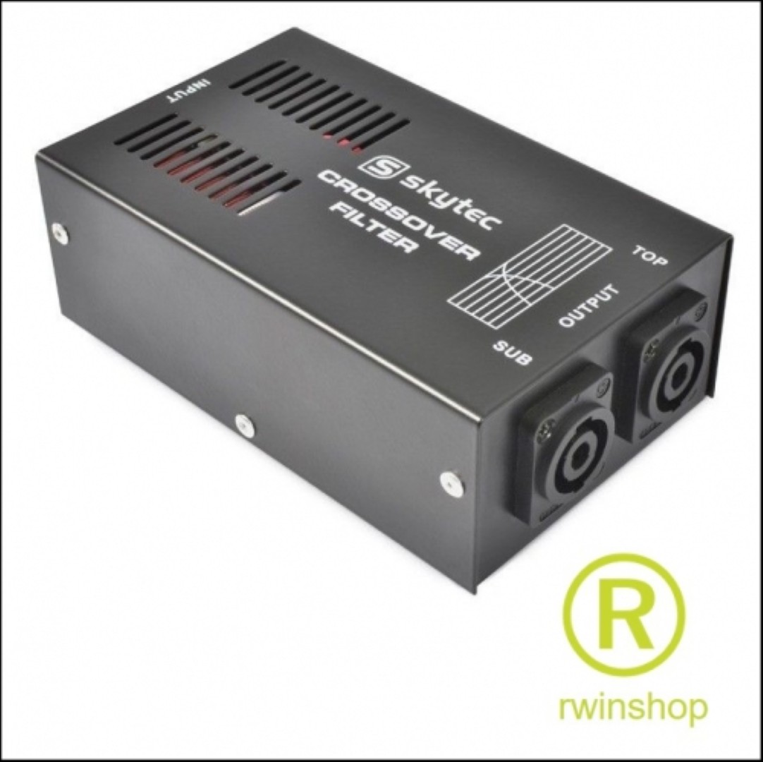 Skytec STP-1 Passieve Crossover – 2-Weg Scheidingsfilter 1000W