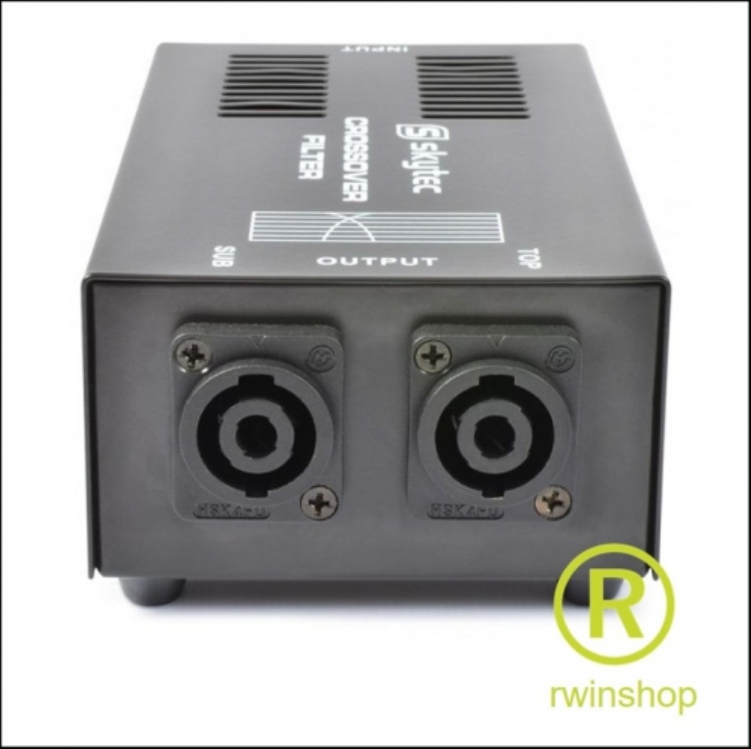 Skytec STP-1 Passieve Crossover – 2-Weg Scheidingsfilter 1000W