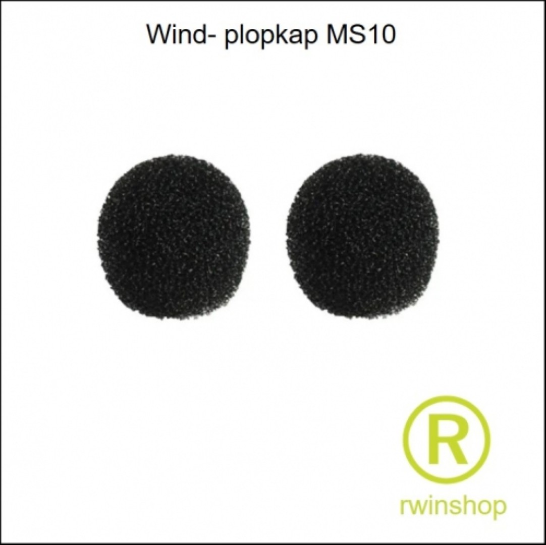 Windkap plopkap WS-10 per 2 stuks 14 x 15 lang x 7-9 mm